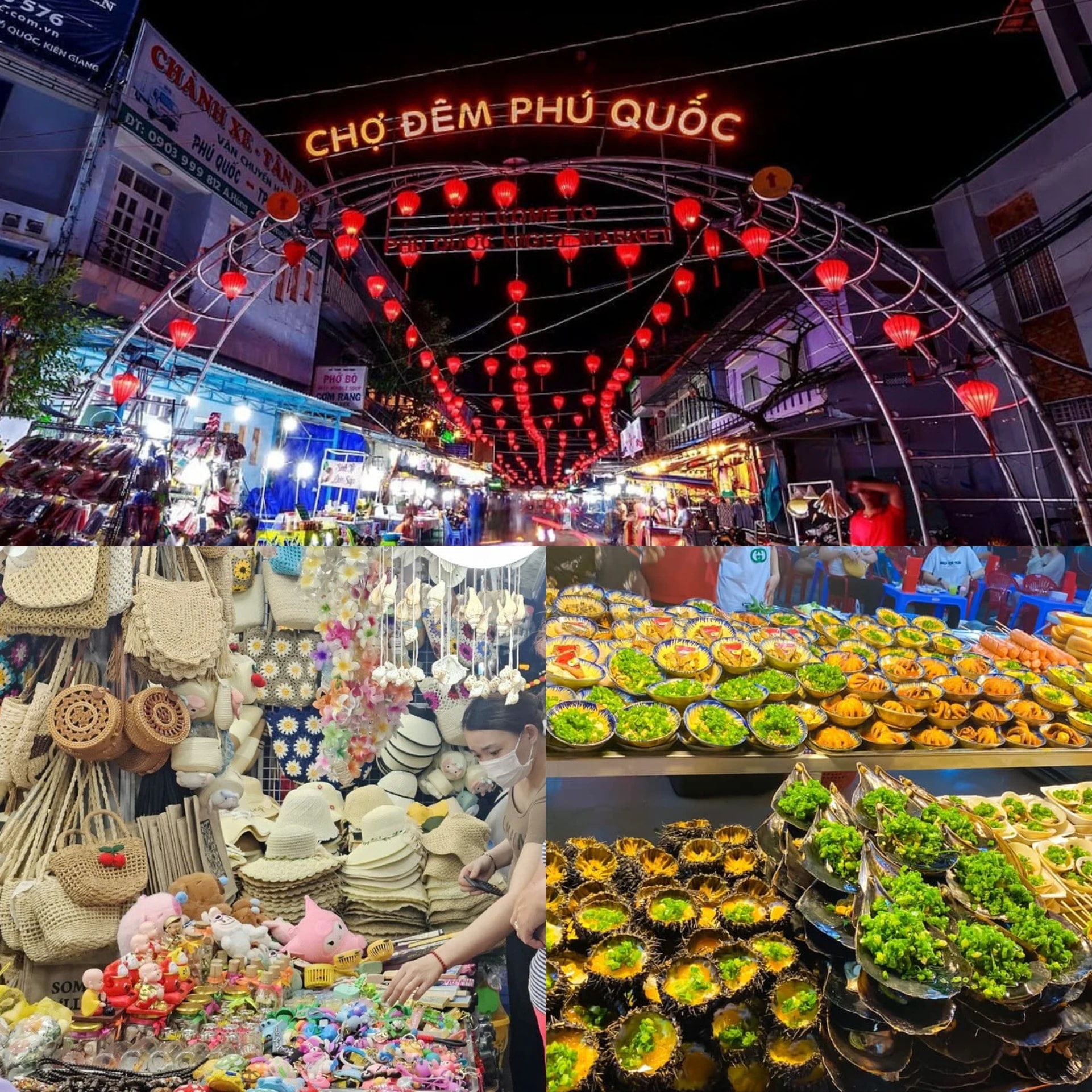 Khám phá chợ đêm Phú Quốc